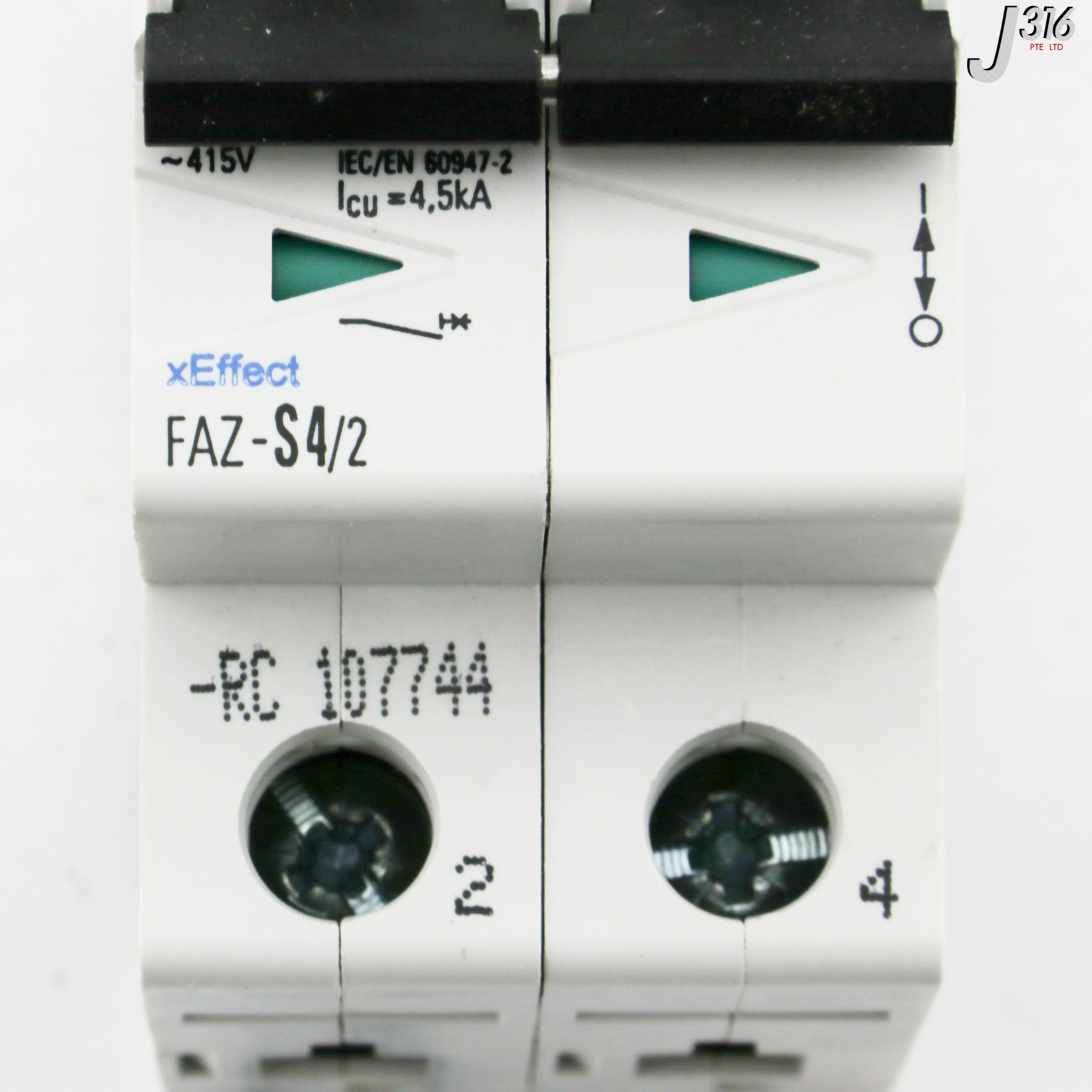 31803 EATON CIRCUIT BREAKER, 2POLE, 4A (NEW) FAZ-S4/2 | eBay